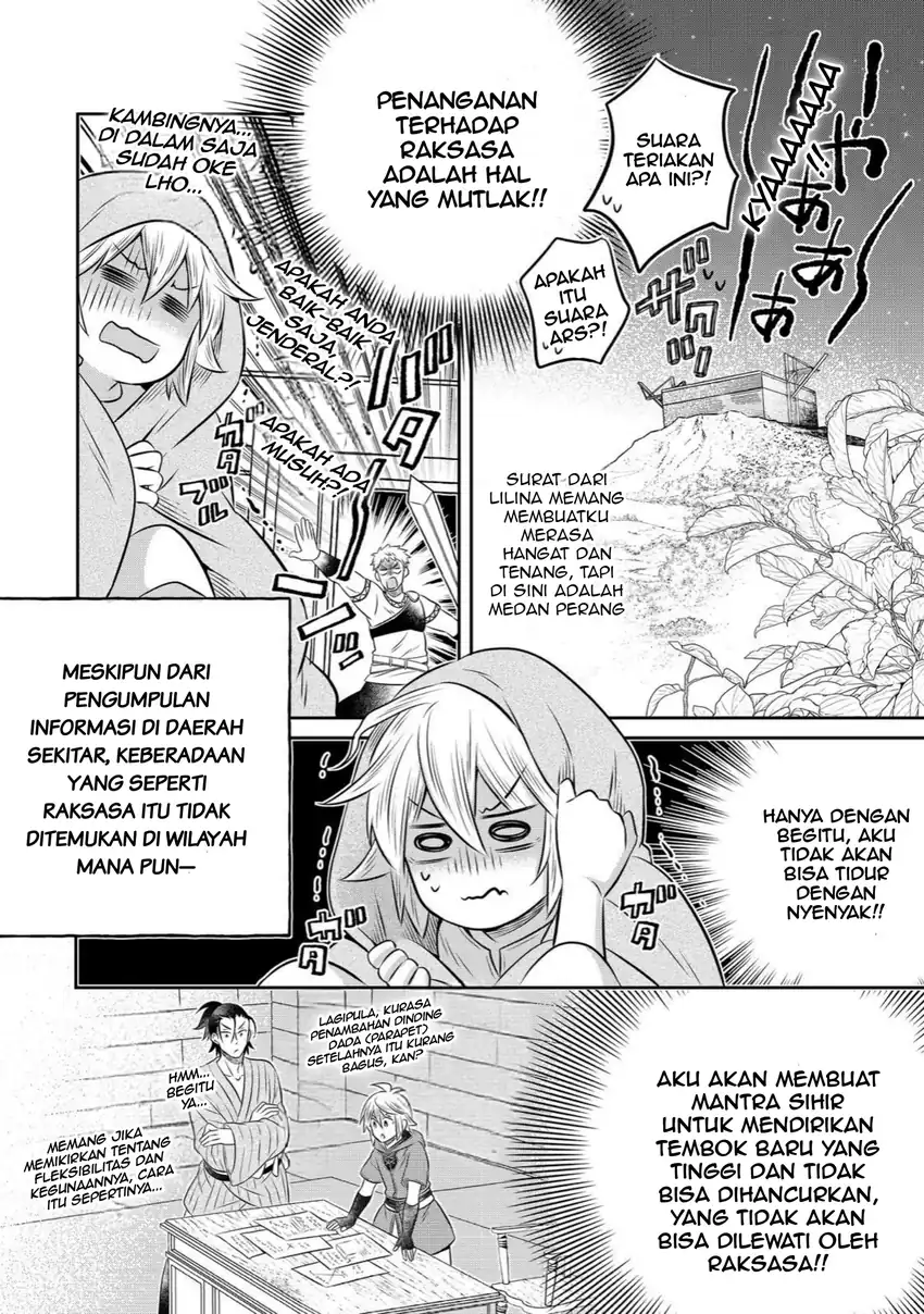 Isekai no Binbou Nouka ni Tensei Shitanode, Renga o Tsukutte Shiro o Tateru Koto ni Shimashita Chapter 30.1 Gambar 12