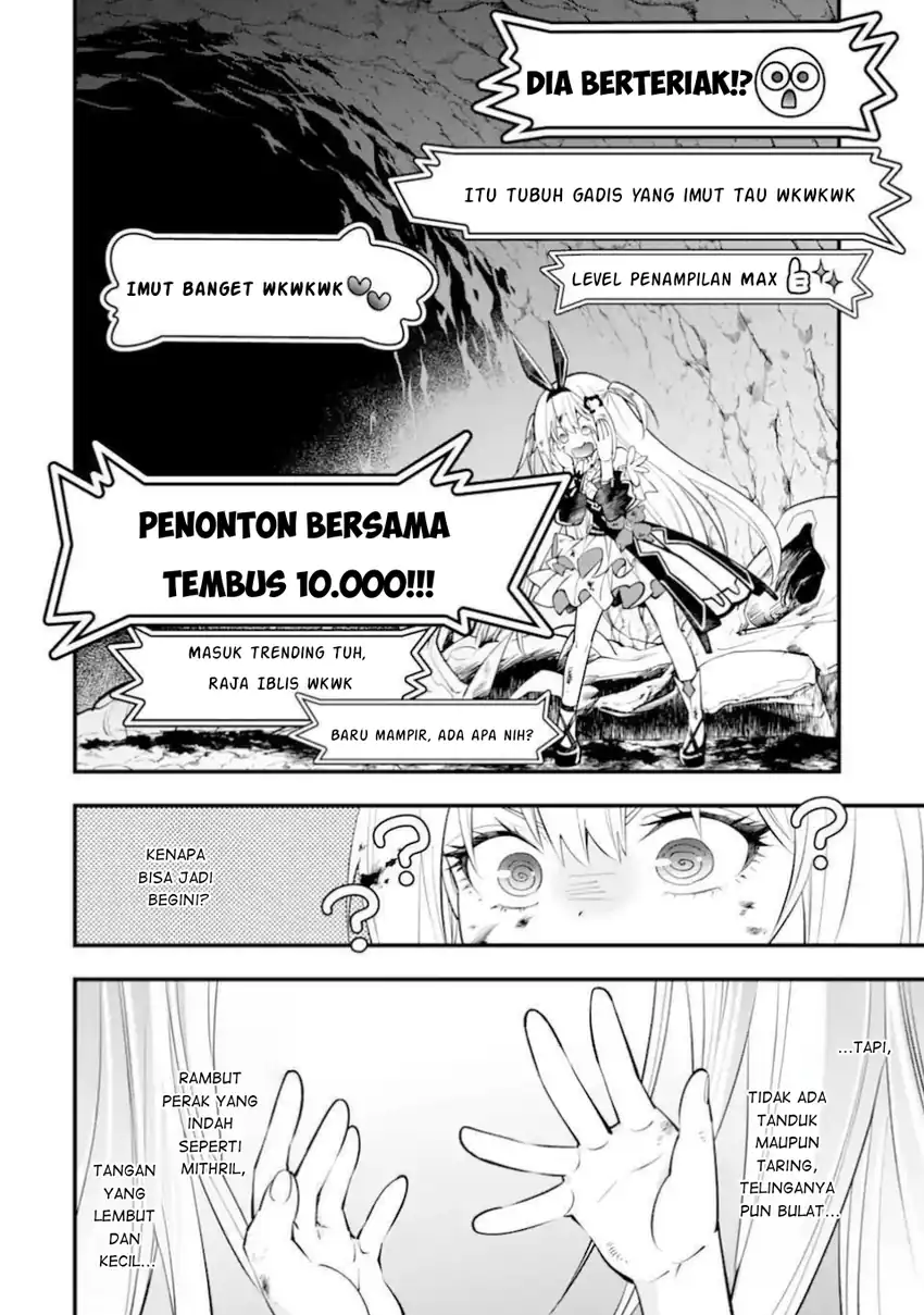 Isekai no Maou-sama, Dungeon Haishin Shoujo ni Tensei Suru ~Shijou Saikyou no Daimaou ni Yoru Juuryou Haishin no Kiroku~ Chapter 1 Gambar 30
