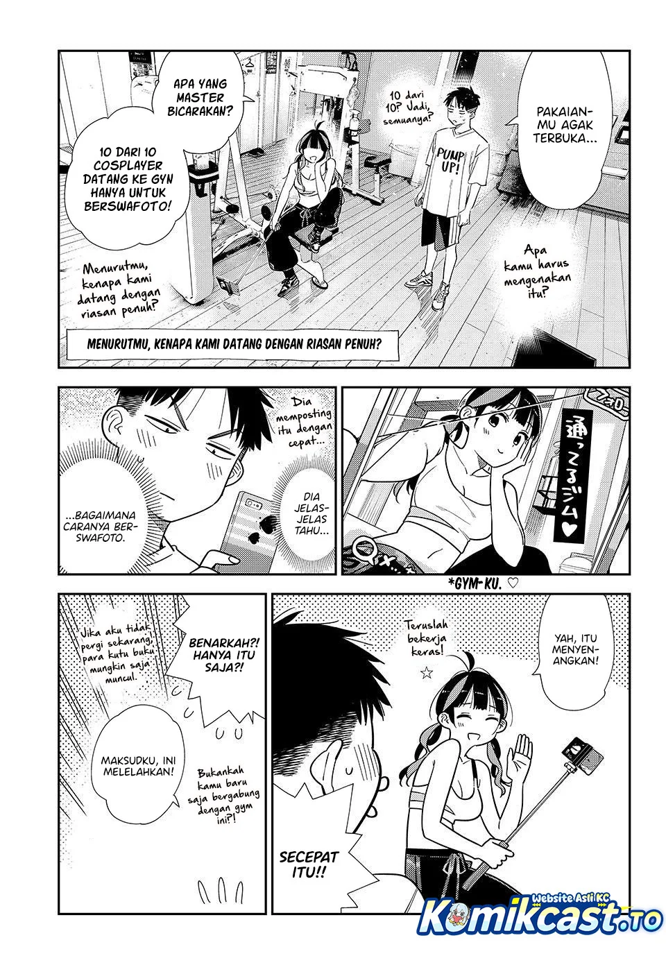 Kanojo Okarishimasu Chapter 410 Gambar 12