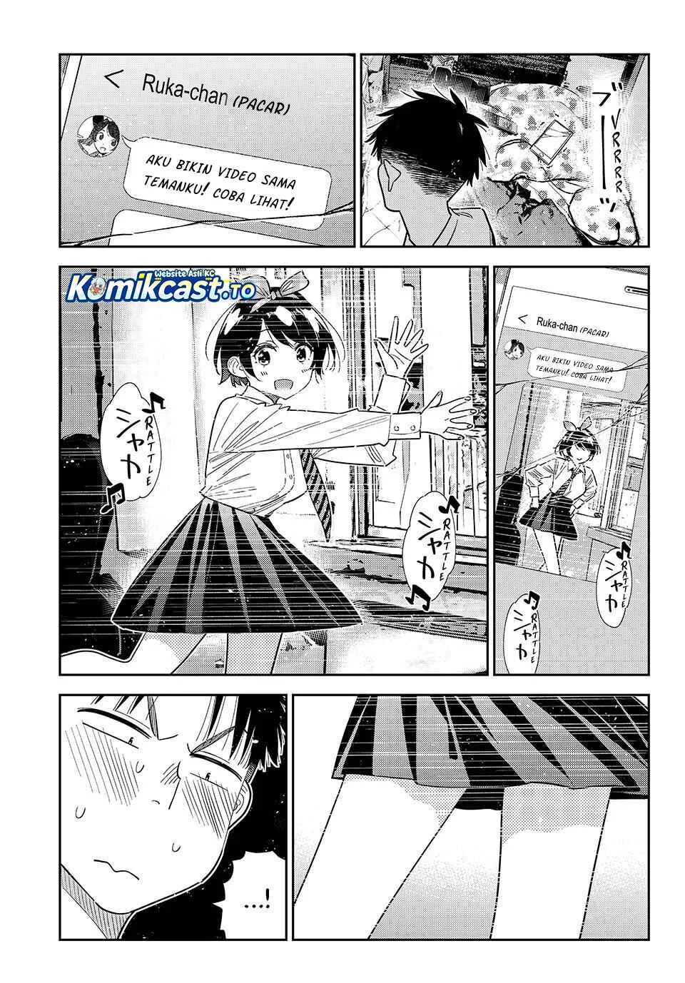 Kanojo Okarishimasu Chapter 418 Gambar 12
