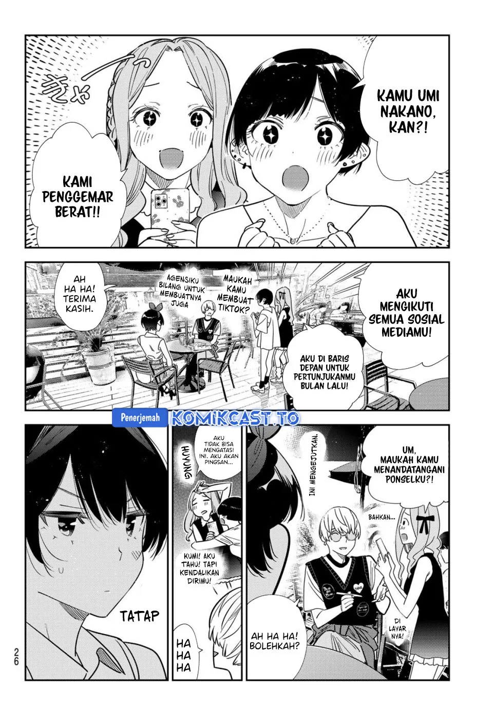 Kanojo Okarishimasu Chapter 427 Gambar 13