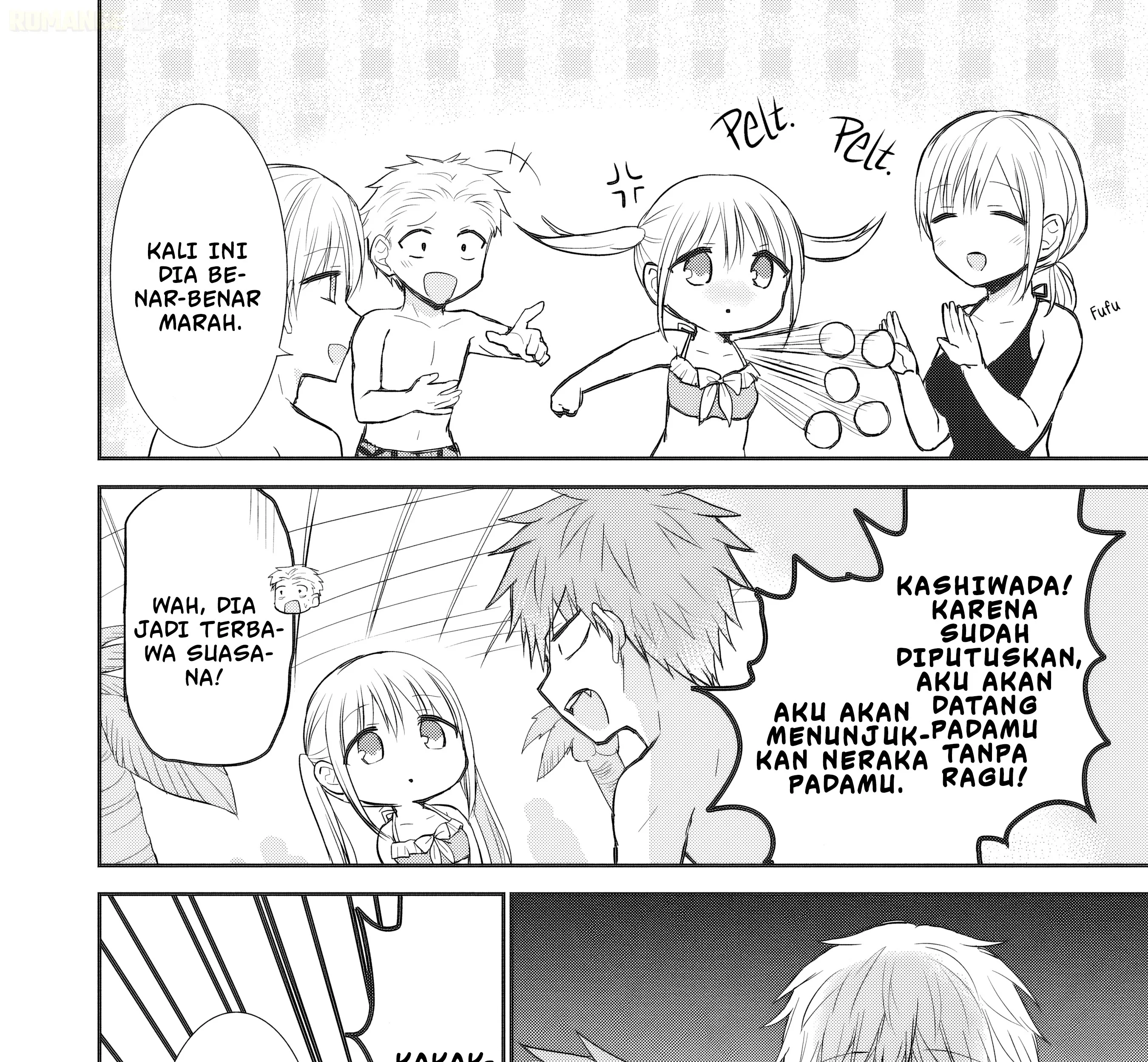 Kao ni denai Kashiwada-san to Kao ni deru Ota-kun Chapter 92 Gambar 16