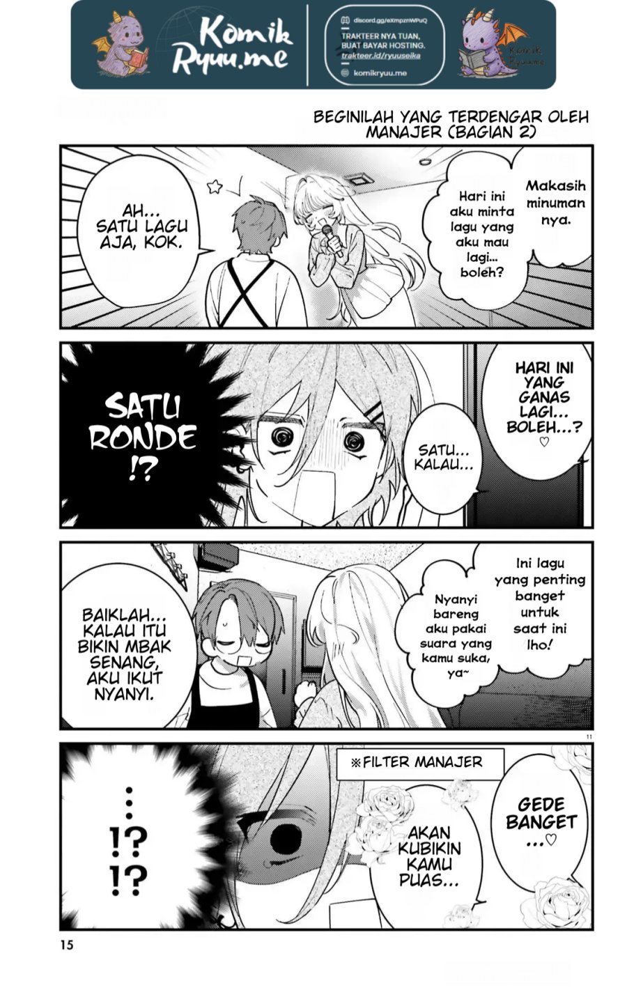 Karaoke de Utau Oneesan to Issyo Chapter 4 Gambar 14