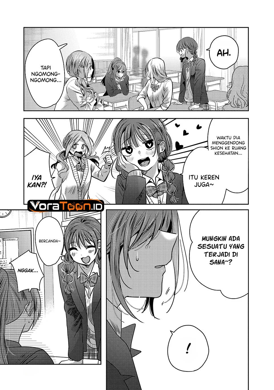 Kimi ni Koisuru Sanshimai Chapter 42 Gambar 16