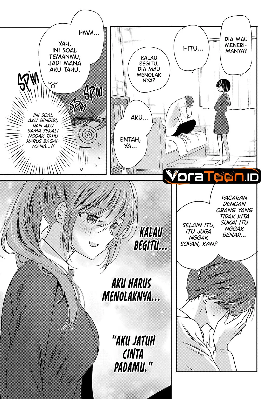 Kimi ni Koisuru Sanshimai Chapter 49 Gambar 12