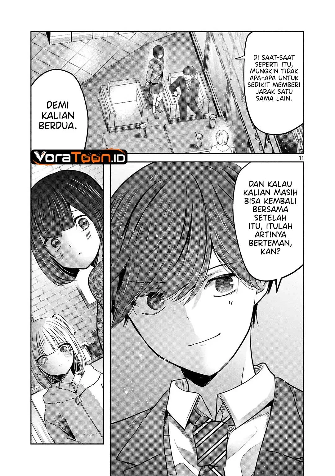 Kimi ni Koisuru Sanshimai Chapter 61 Gambar 12