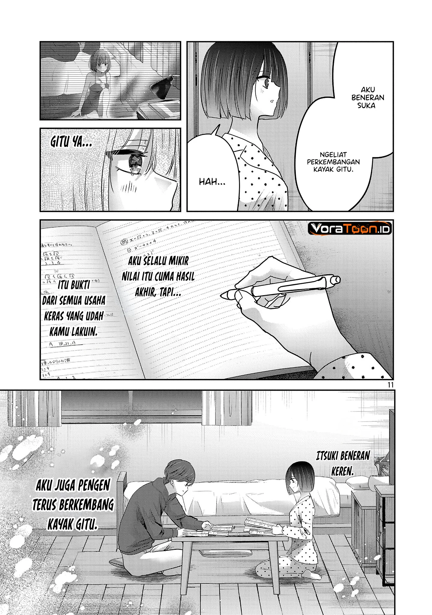 Kimi ni Koisuru Sanshimai Chapter 62 Gambar 12