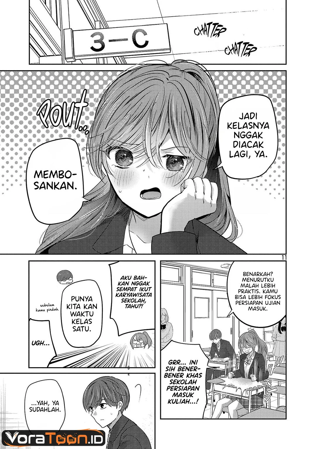 Kimi ni Koisuru Sanshimai Chapter 65 Gambar 12
