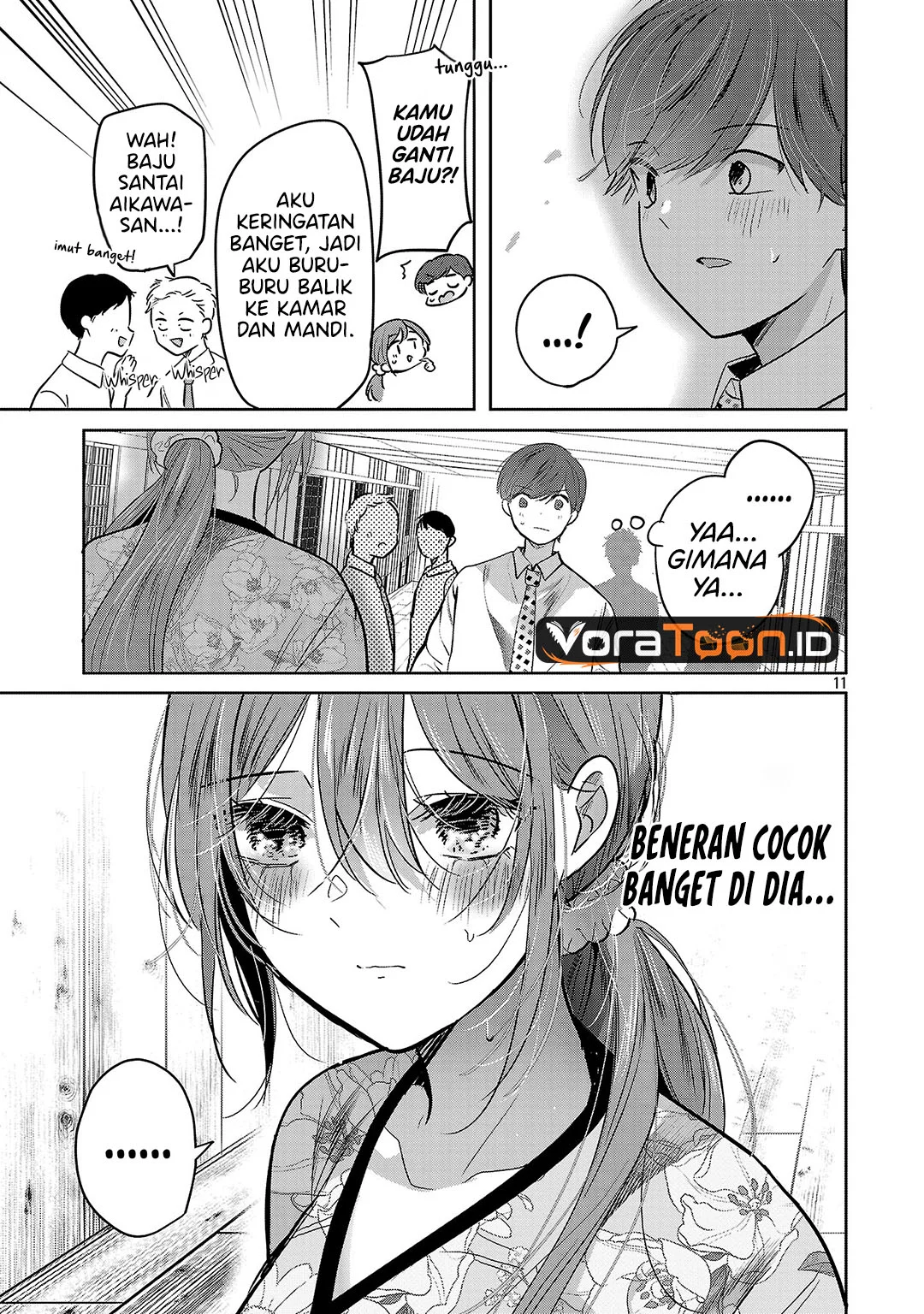 Kimi ni Koisuru Sanshimai Chapter 67 Gambar 12
