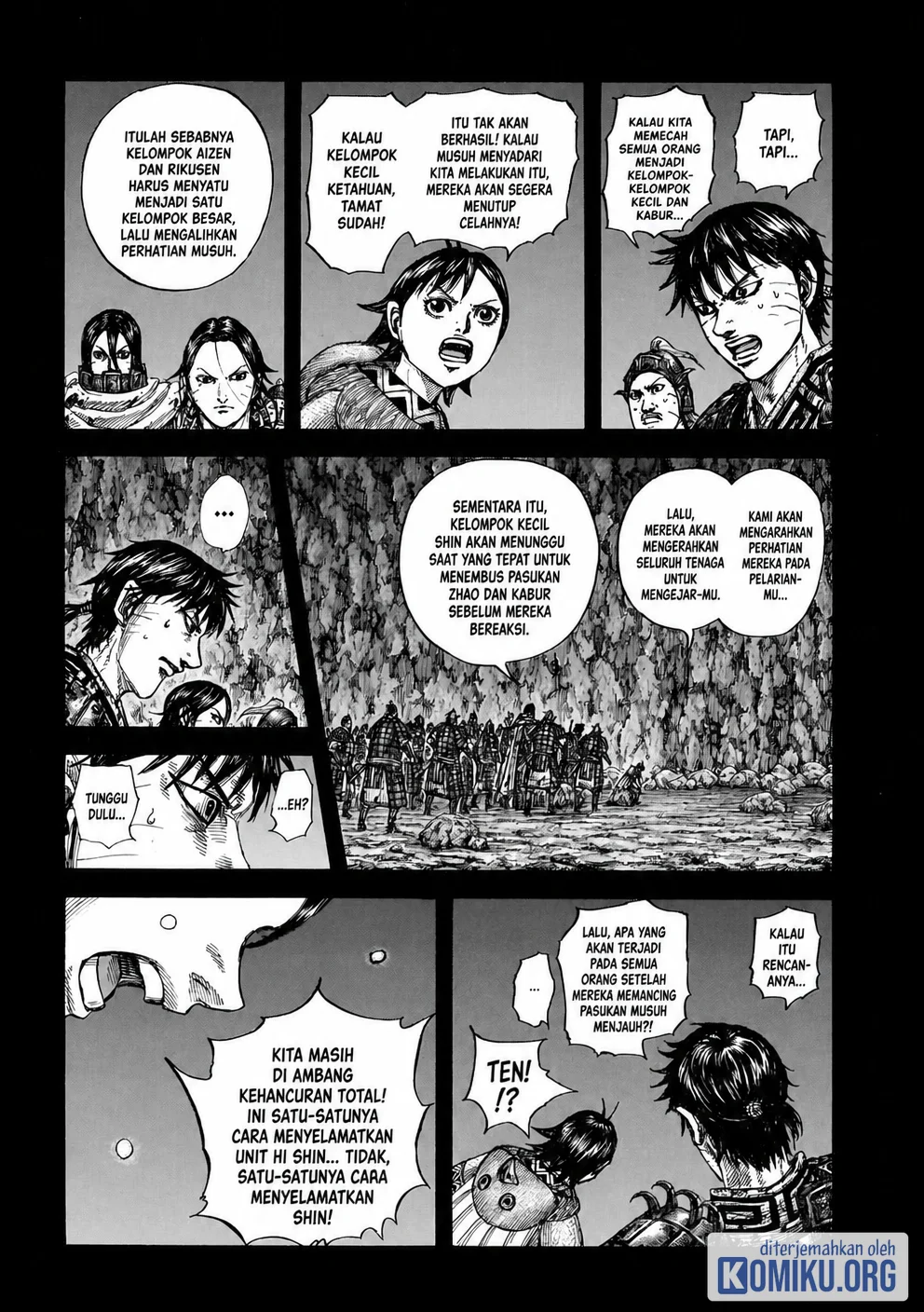 Kingdom Chapter 885 Gambar 12