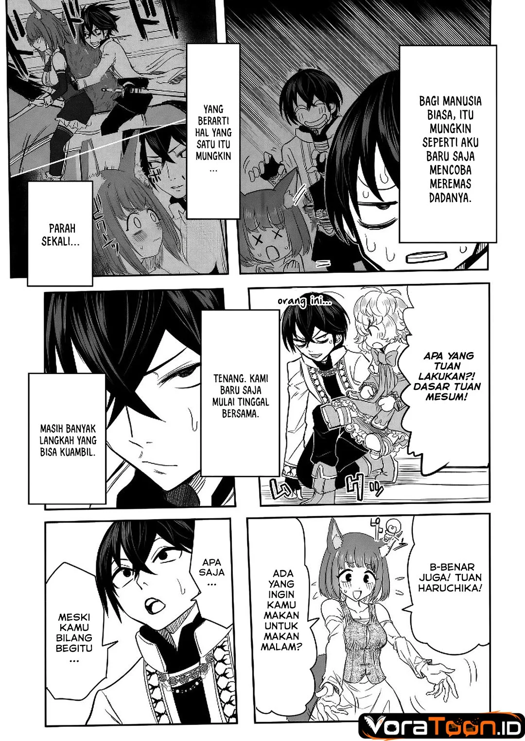 Kyou Kara Tsukaeru Isekai Ren’ai Manual Chapter 8 Gambar 18