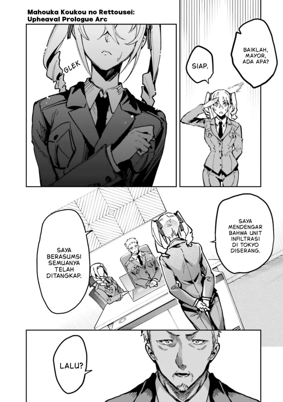 Mahouka Koukou no Rettousei Douran no Joshou-hen Chapter 25 - Halaman 12