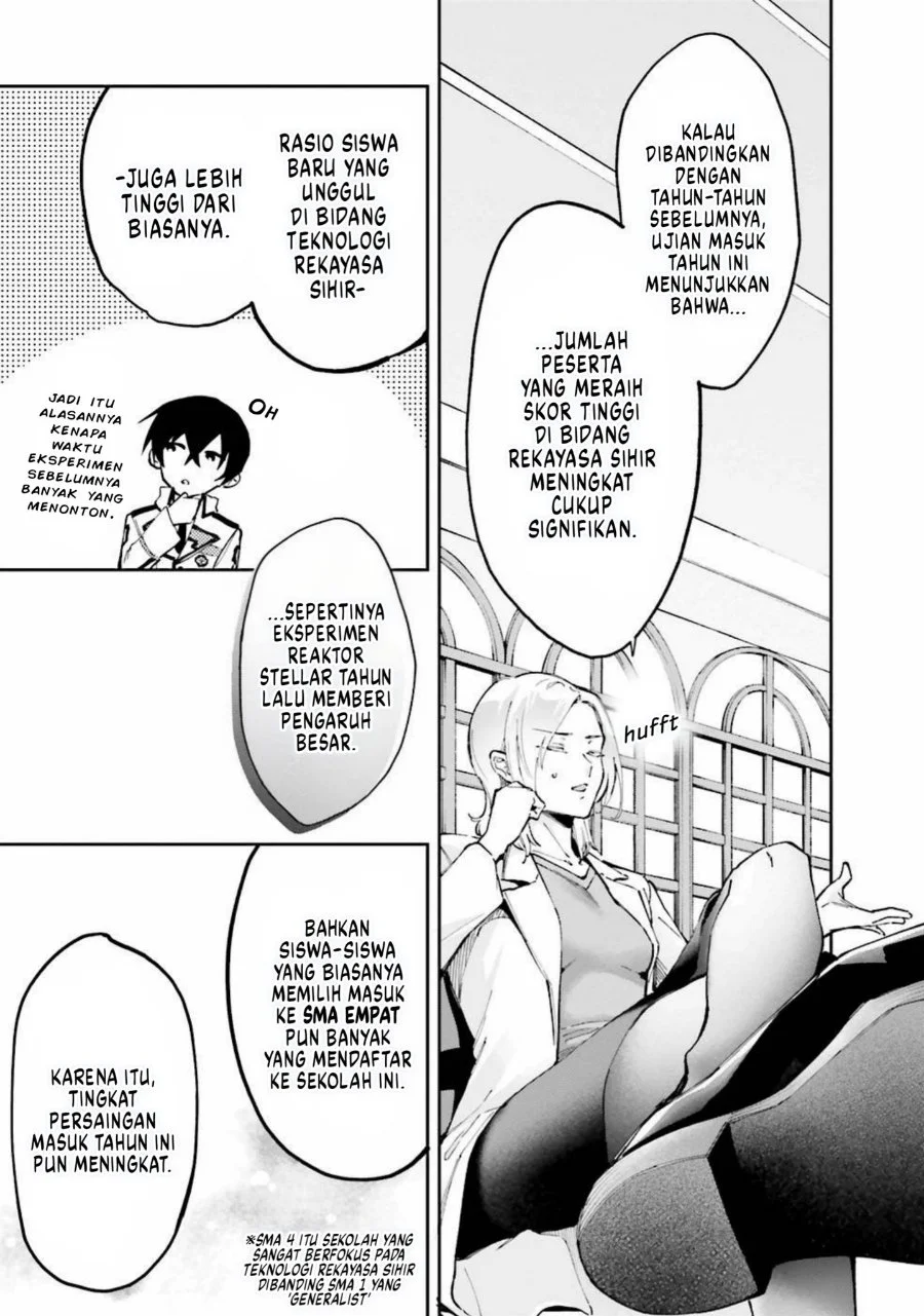 Mahouka Koukou no Rettousei Douran no Joshou-hen Chapter 9 - Halaman 20