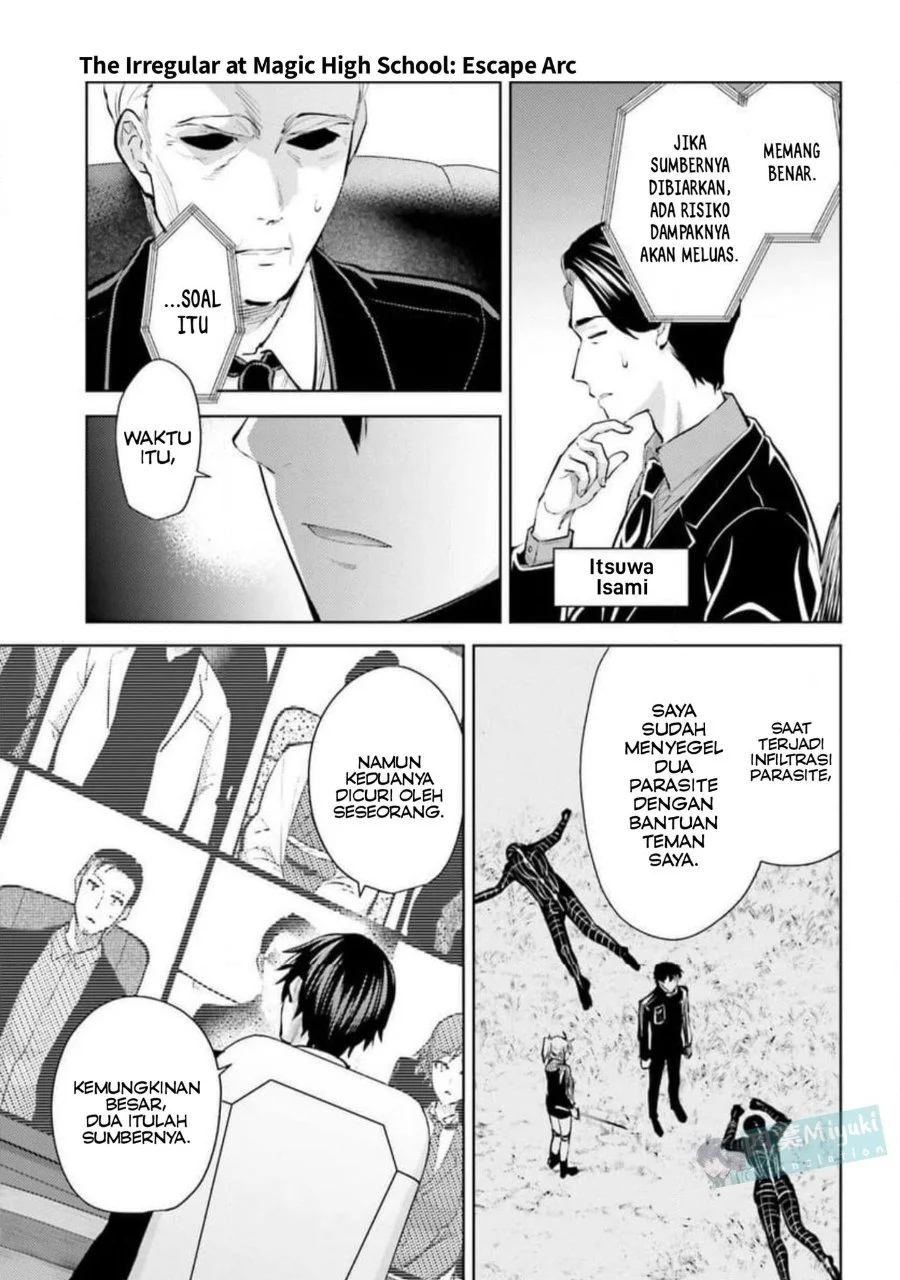 Mahouka Koukou no Rettousei Escape-hen Chapter 31 - Halaman 12