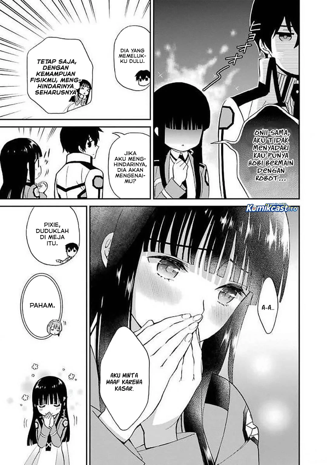 Mahouka Koukou no Rettousei – Raihousha-hen Chapter 22 Gambar 16