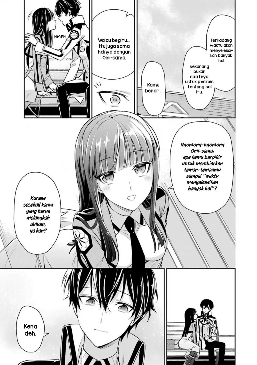 Mahouka Koukou no Rettousei Shizoku Kaigi-hen Chapter 3 - Halaman 19