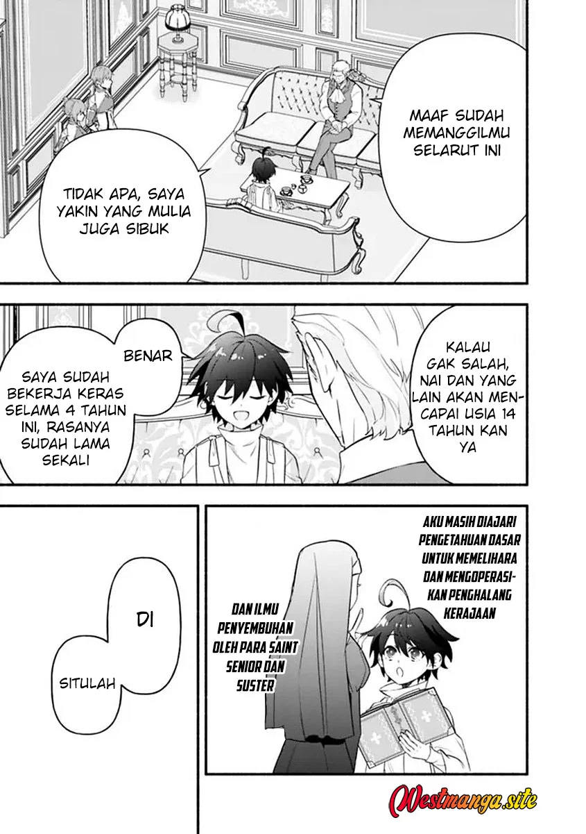 Maryokuryou Rekidai Saikyou na Tensei Seijo-sama no Gakuen Seikatsu wa Haran ni Michiafureteiru you desu Chapter 1 Gambar 34