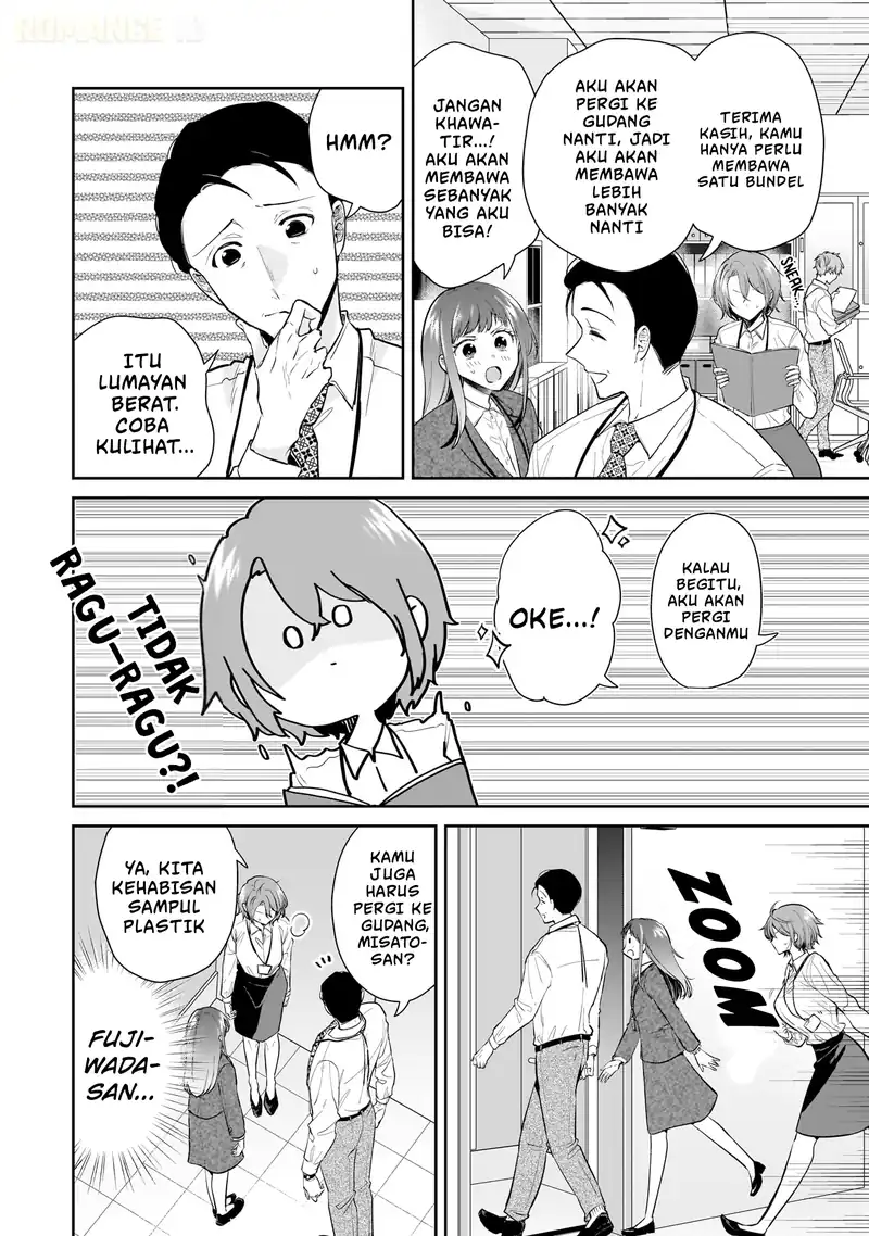 Misato-san wa Amasugi Joushi ni Chotto Kibishii Chapter 10 Gambar 13