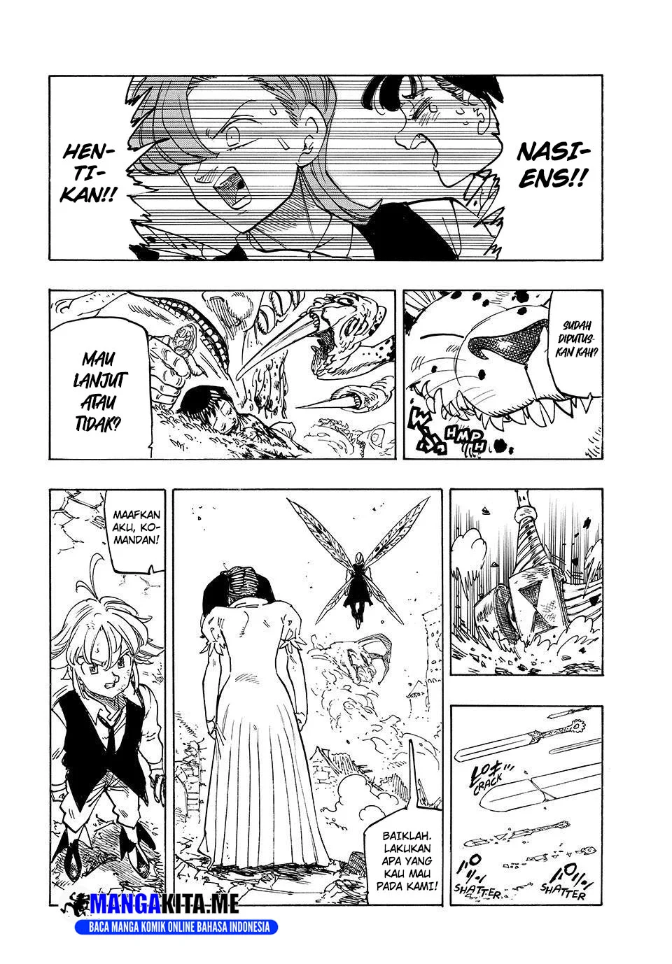 Mokushiroku no Yonkishi Chapter 227 Gambar 12