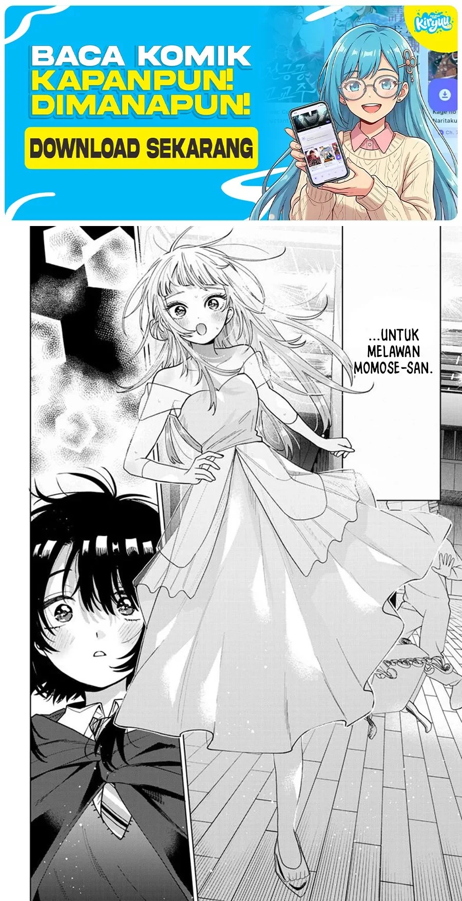 Momose Akira no Hatsukoi Hatan-chuu. Chapter 58 - Halaman 13
