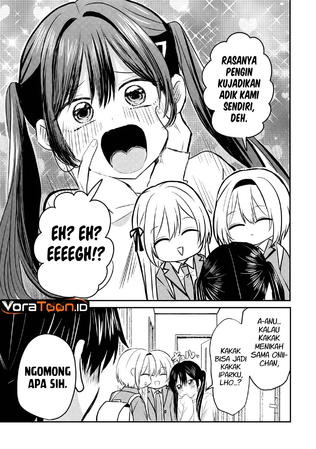 Nani no Torie mo Nai Heibon na Ore ga Bijin Futago Shimai wo Inochigake de Tasuketa Kekka, Jitsu wa Yandere datta Futari wo Gachi Bore Sasete Shimatta Chapter 3 Gambar 20