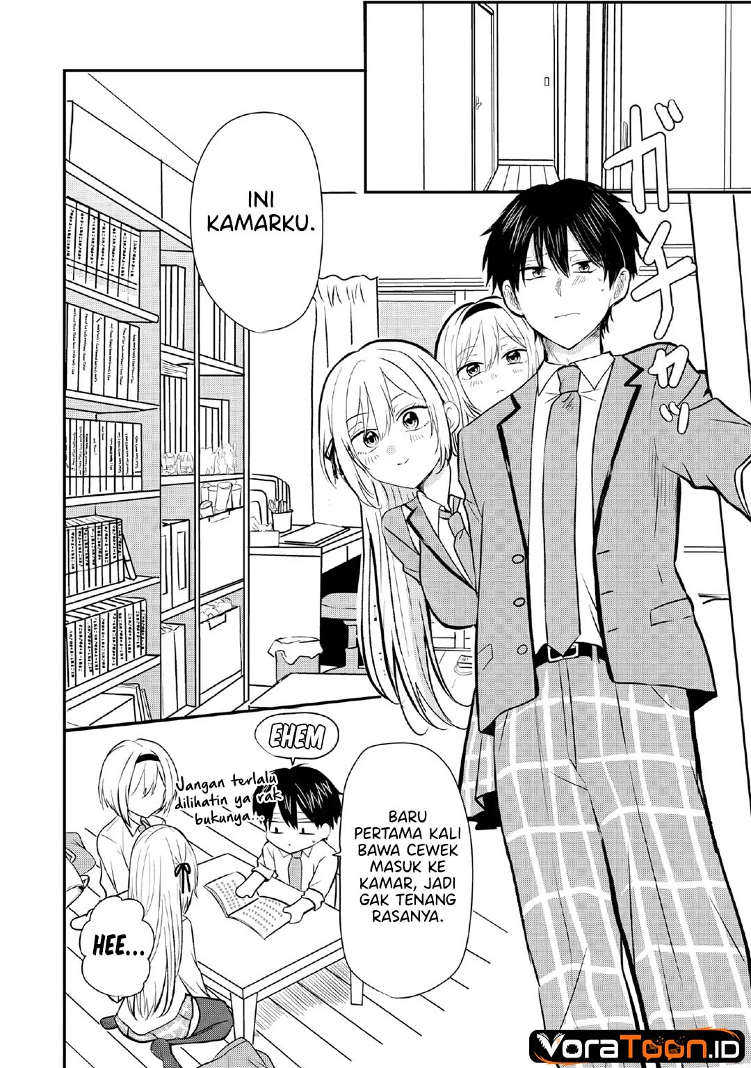 Nani no Torie mo Nai Heibon na Ore ga Bijin Futago Shimai wo Inochigake de Tasuketa Kekka, Jitsu wa Yandere datta Futari wo Gachi Bore Sasete Shimatta Chapter 3 Gambar 21