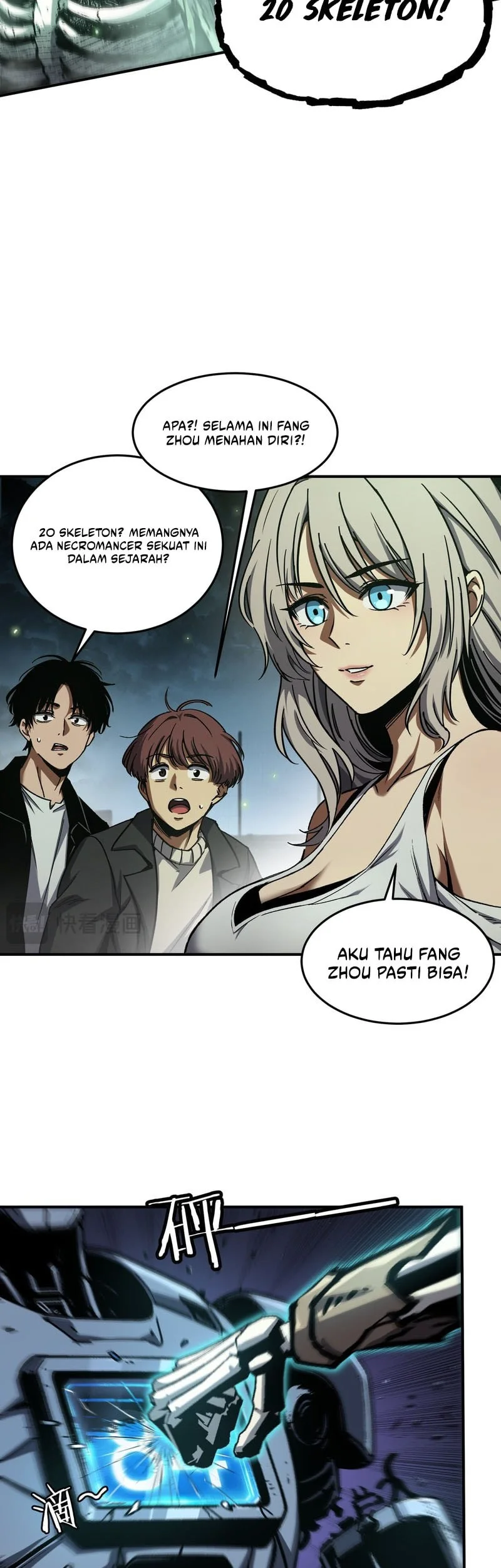 Necromancer: Becoming A God Starting With Skeleton Clone Chapter 5 Gambar 24