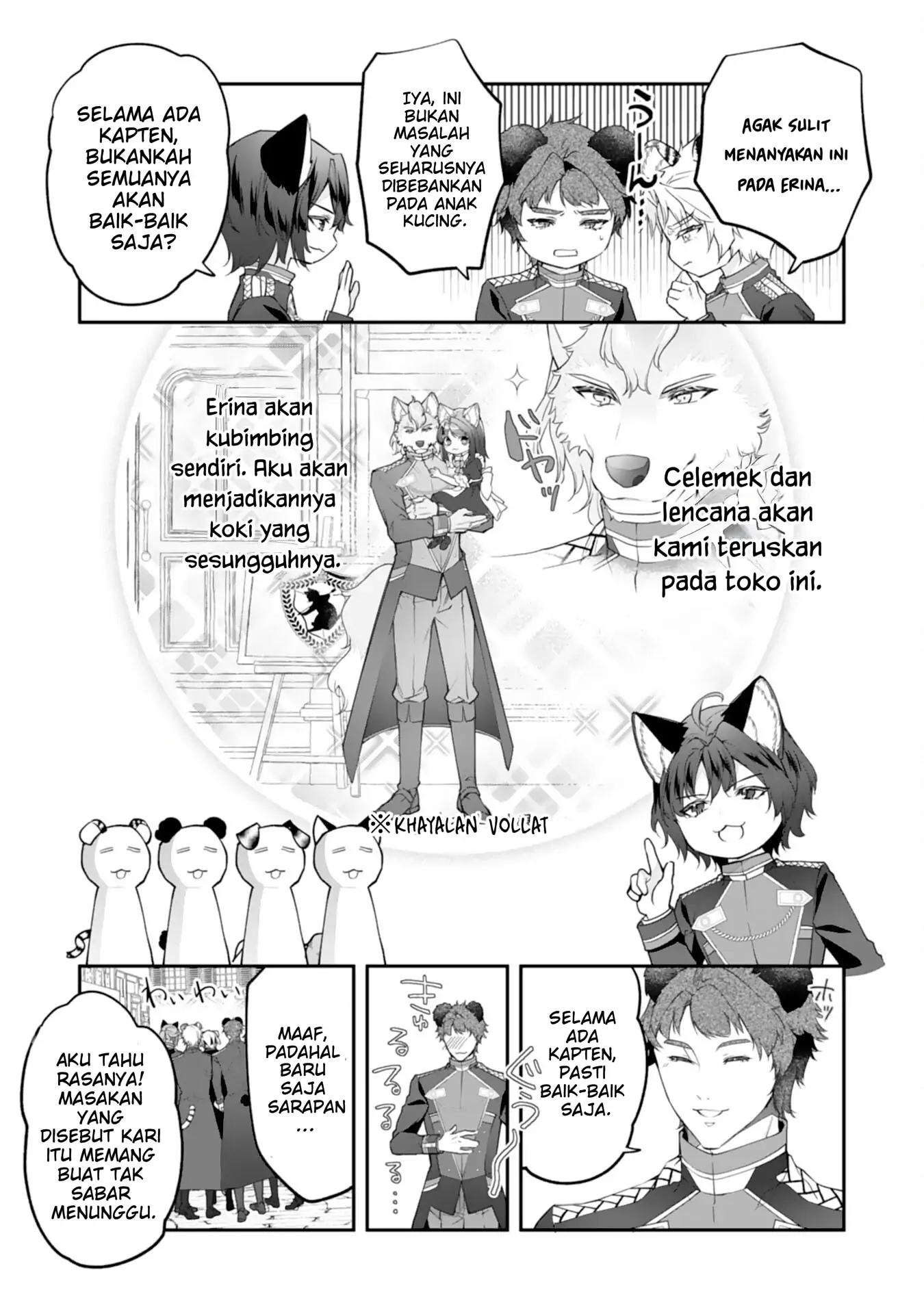 Neko Neko Youjo no Aijou Gohan ~Isekai de Mofumofu-tachi ni Ryouri wo Tsukurimasu!~ Chapter 12 Gambar 13