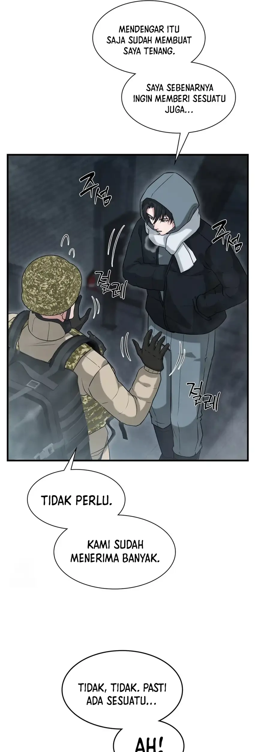 Office Worker in the Ice Age Apocalypse Chapter 47 Gambar 41