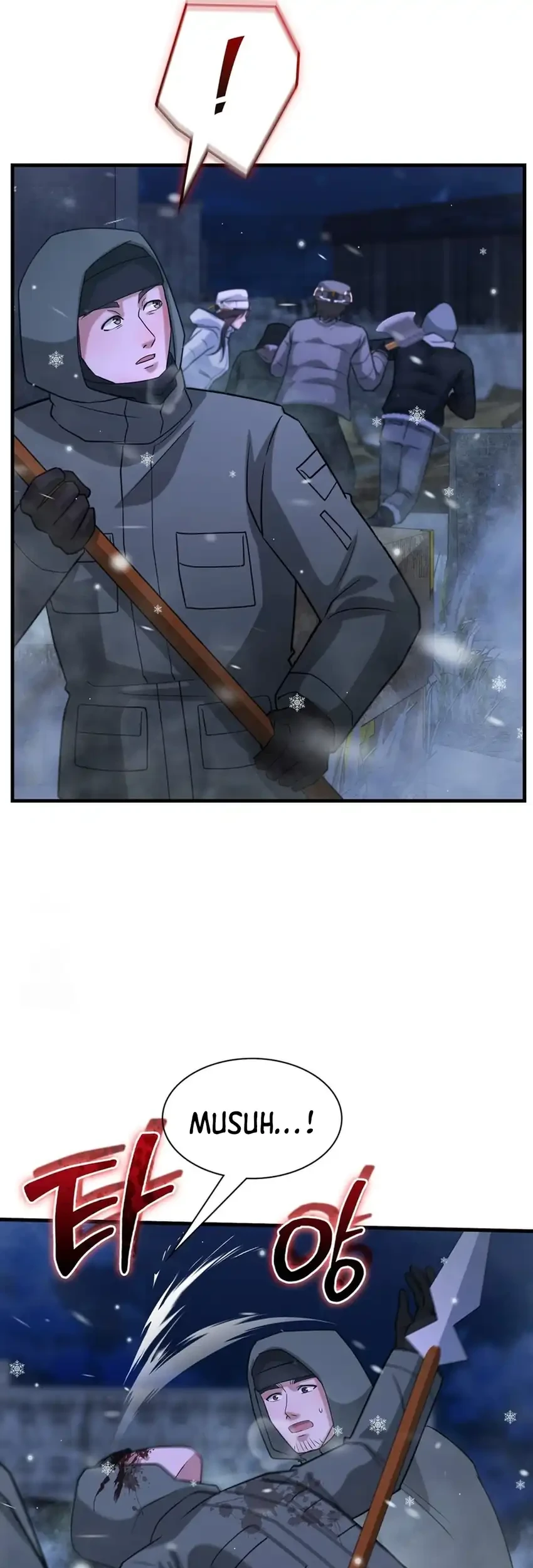 Office Worker in the Ice Age Apocalypse Chapter 48 Gambar 43