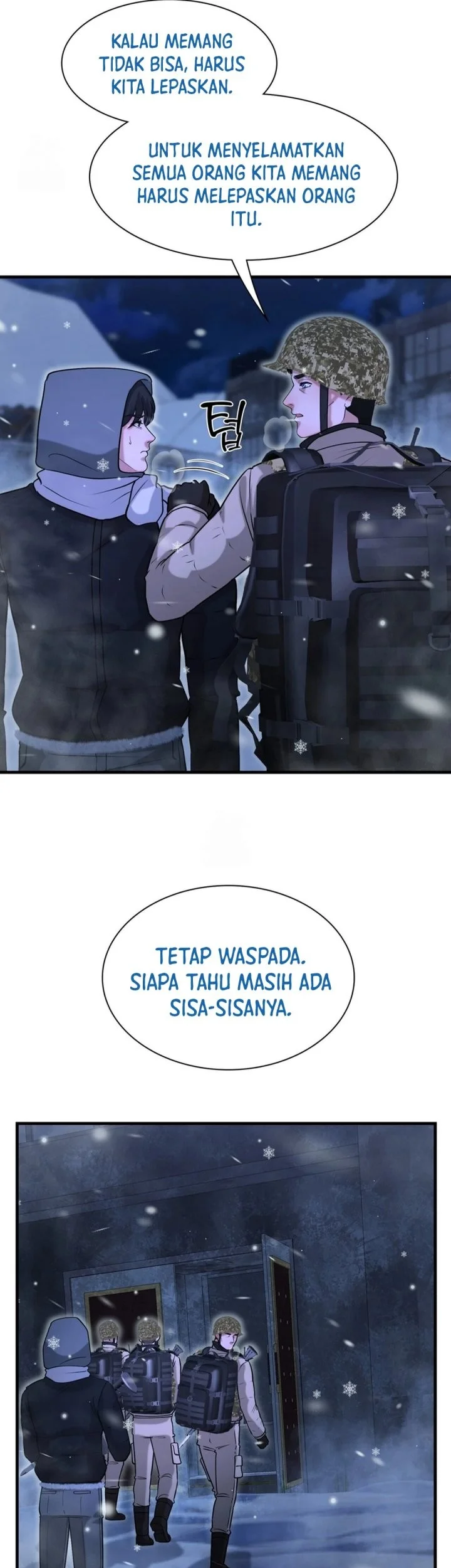 Office Worker in the Ice Age Apocalypse Chapter 50 Gambar 42