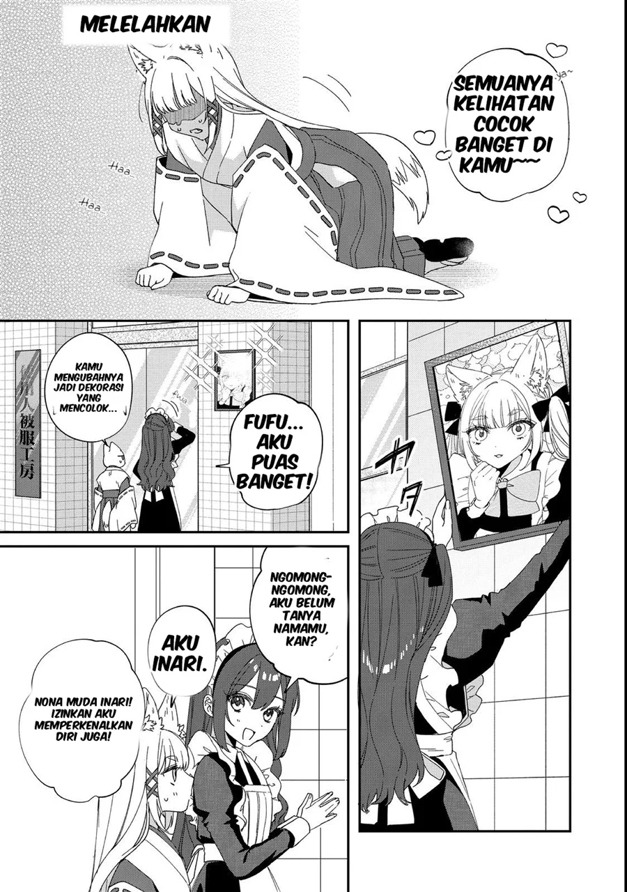 Okitsune-sama ni Onegai! ~Haison ni Nokotteta Kami-sama ga Fantasy-ka Shita Gendaishakai ni Hourikomaretara Saikyou Datta~ Chapter 5 Gambar 16