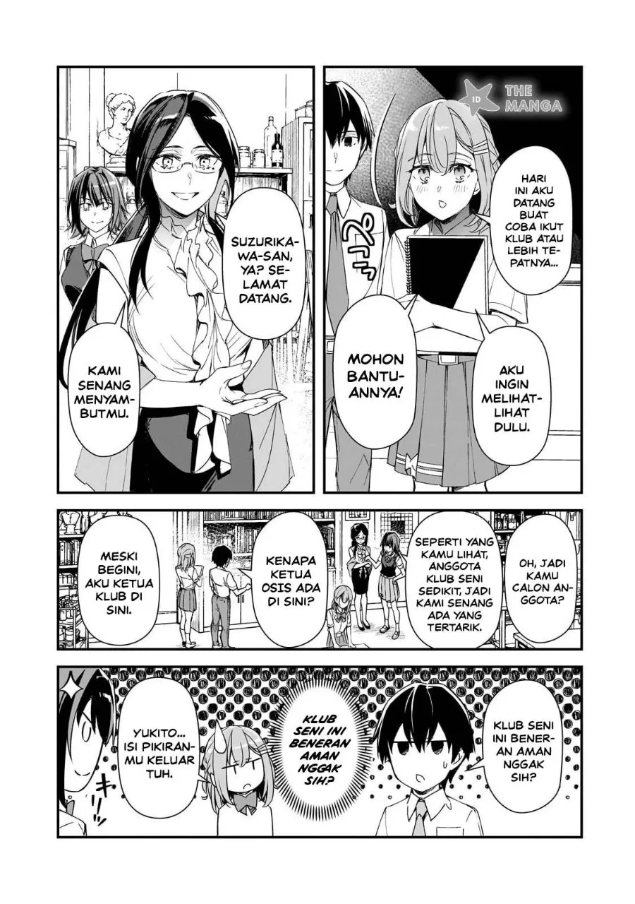 Ore ni Trauma wo Ataeta Joshi-tachi ga Chirachira Mitekuru kedo, Zannen desu ga Teokure desu Chapter 34 Gambar 16