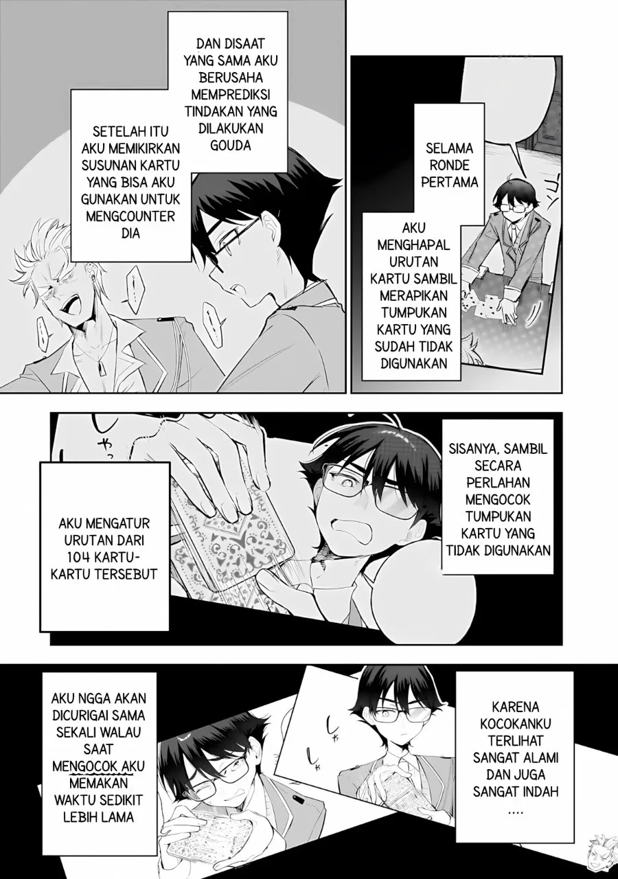 Ore wa Gakuen Zunou Battle no Ensyutsuka!: Jishou Mob ga Kage kara Egaku Saikyou Shujinkou Musou Scenario Chapter 6 Gambar 18