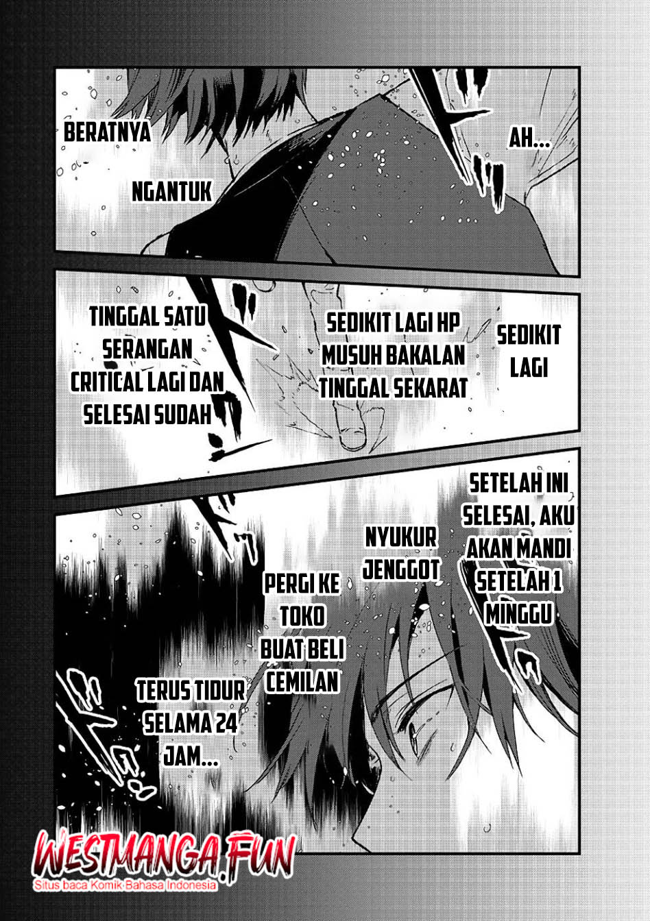 Ore, Yuusha janai desu kara. – VR Sekai no Chouten ni Kunrin Seshi Otoko. Tenseishi, Level 1 no Mushoku kara Restart suru Chapter 9 - Halaman 22