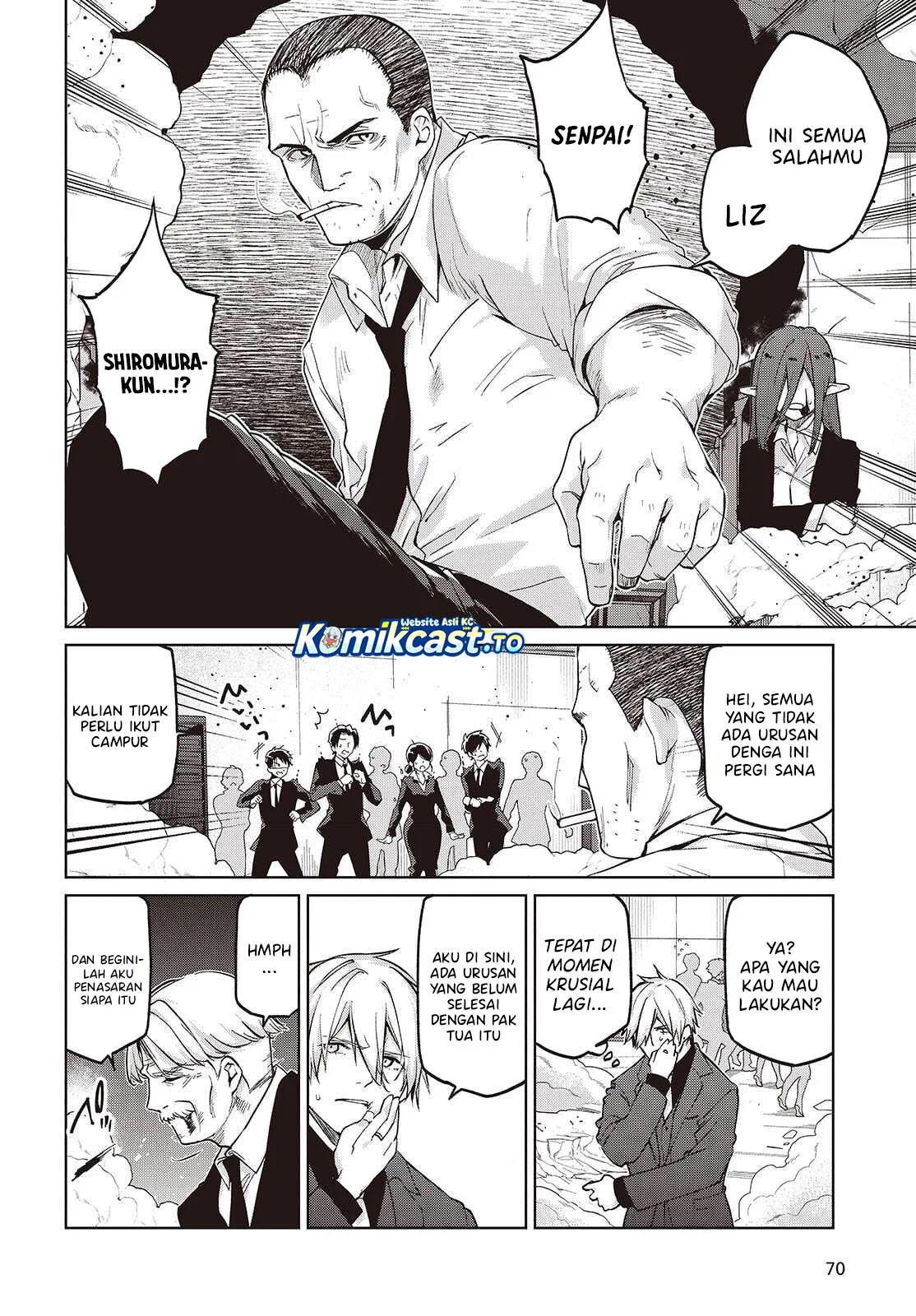 Oroka na Tenshi wa Akuma to Odoru Chapter 110 Gambar 19