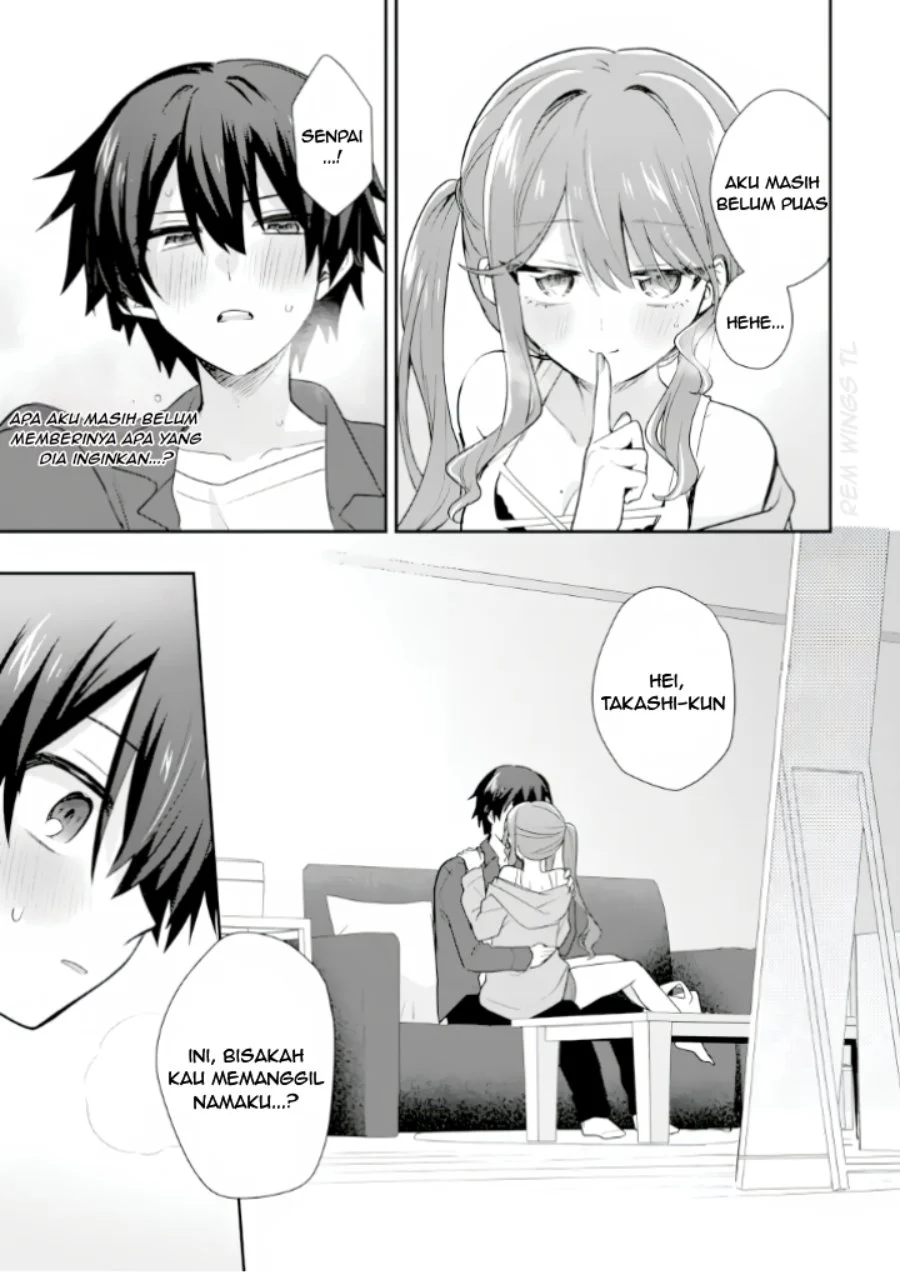 Osake to Senpai Kanojo to no Amaama Doukyo Lovecome wa Nijuusai ni Natte kara Chapter 5 Gambar 14