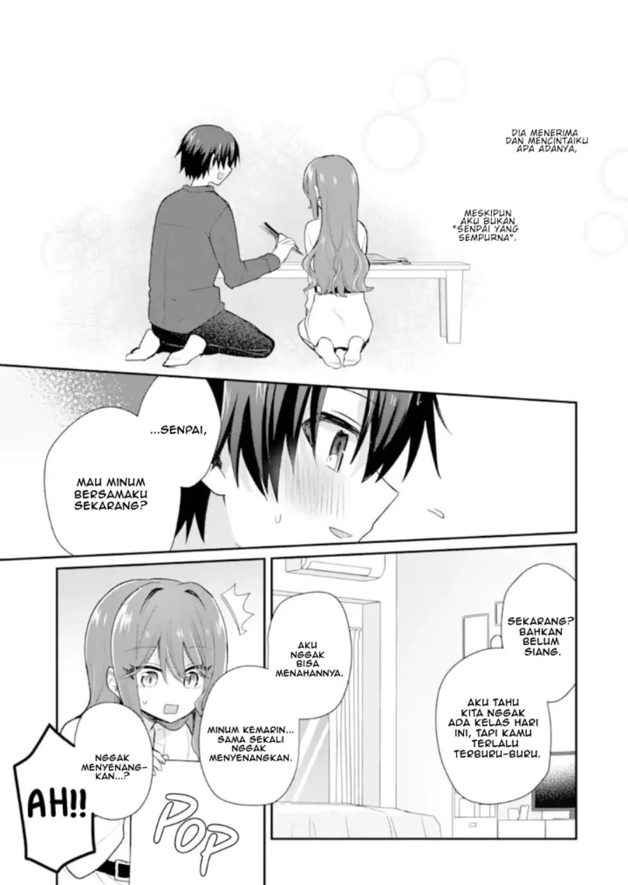 Osake to Senpai Kanojo to no Amaama Doukyo Lovecome wa Nijuusai ni Natte kara Chapter 7 Gambar 13