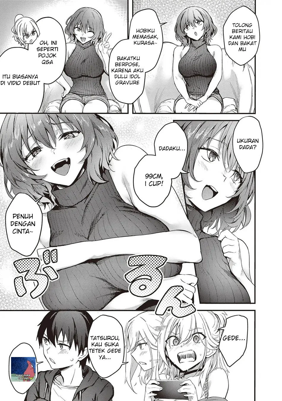 Otona wo Shiritai Onnatomodachi Chapter 4 Gambar 13