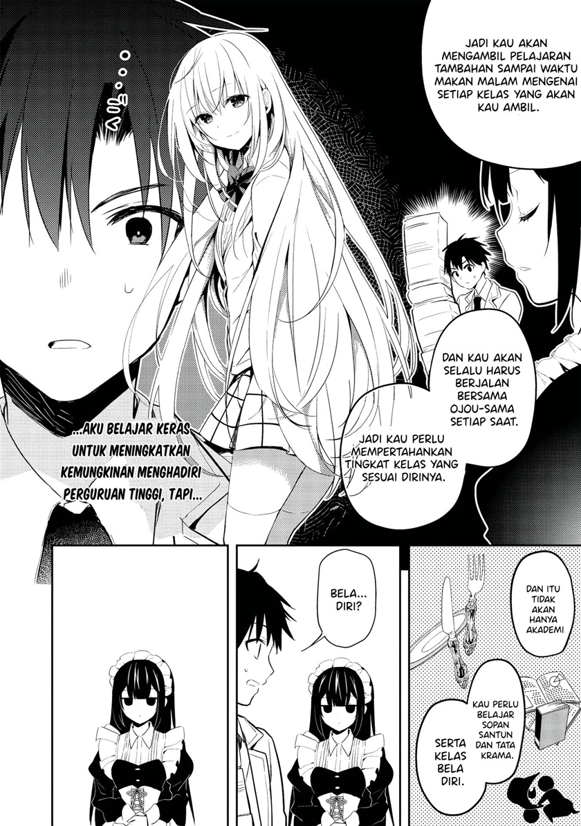 Saijo no Osewa Takane no Hana-darakena Meimon-kou de, Gakuin Ichi no Ojou-sama (Seikatsu Nouryoku Kaimu) wo Kagenagara Osewa suru Koto ni Narimashita Chapter 2.2 Gambar 15