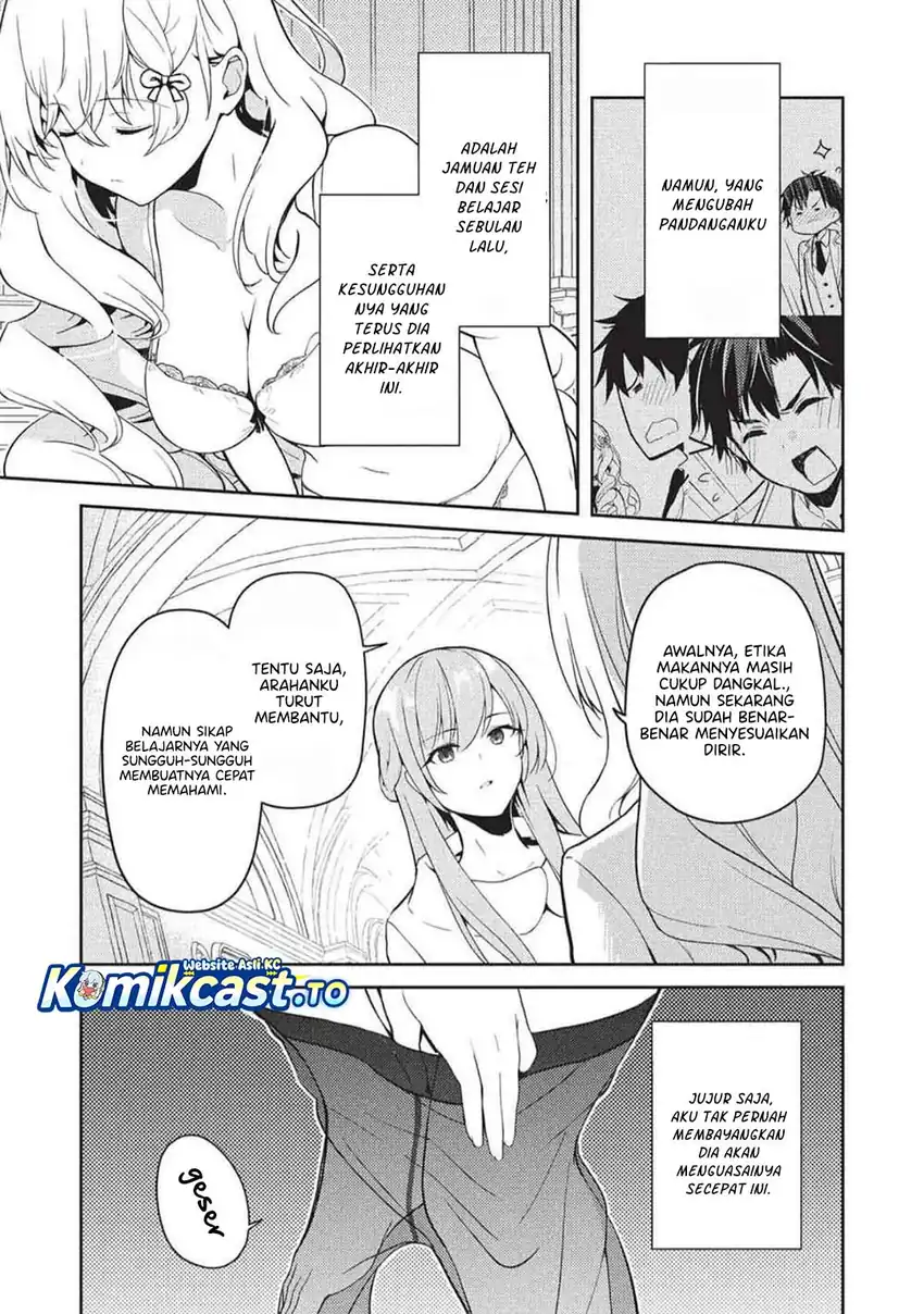 Saijo no Osewa ~Takane no Hana Darakena Meimon Kou de, Gakuin Ichi no Ojou-sama (Seikatsu Noryoku Kaimu) o Kagenagara Osewa suru Koto ni Narimashita~ Chapter 34 Gambar 14