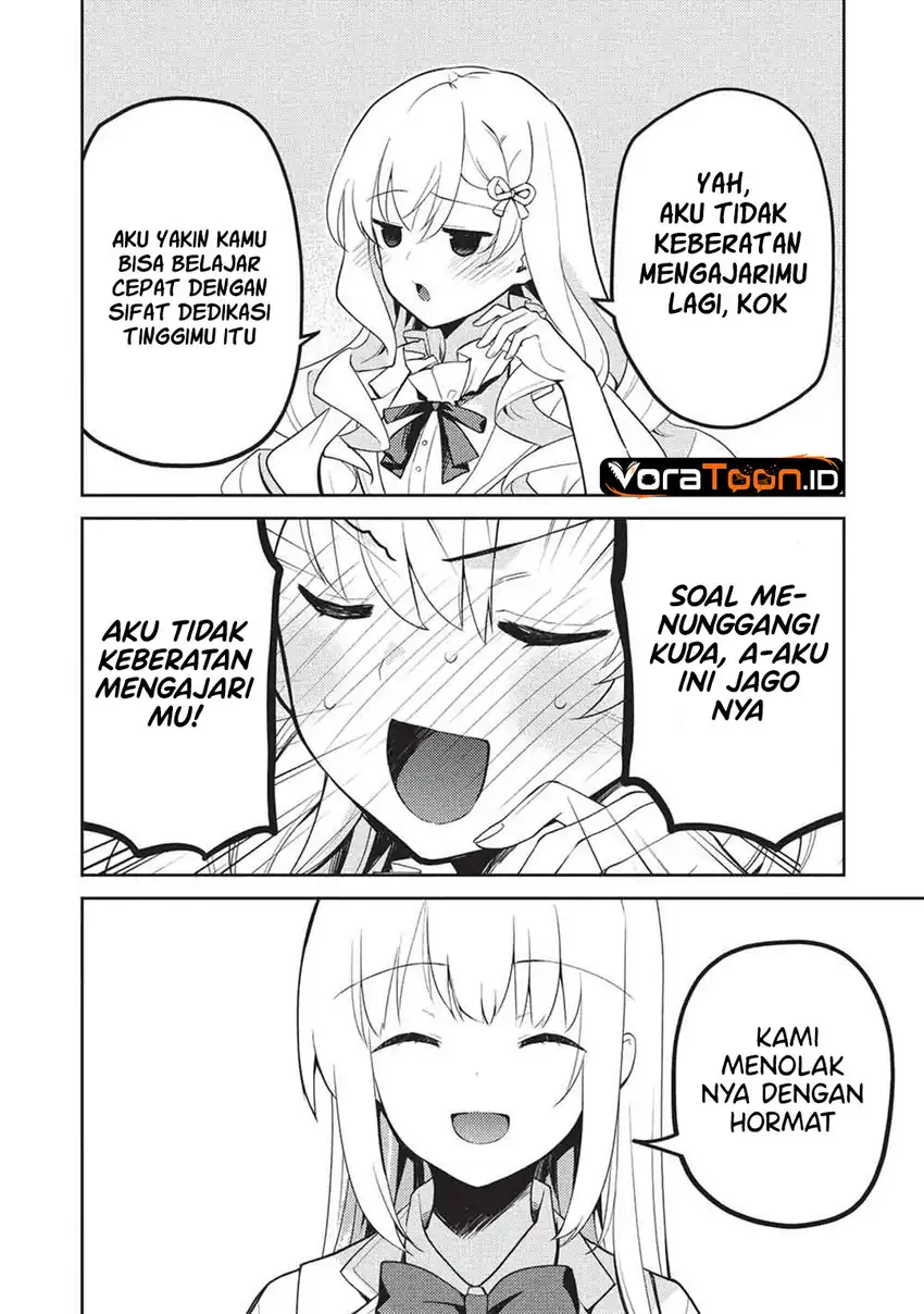 Saijo no Osewa Takane no Hana-darakena Meimon-kou de, Gakuin Ichi no Ojou-sama (Seikatsu Nouryoku Kaimu) wo Kagenagara Osewa suru Koto ni Narimashita Chapter 43 Gambar 17