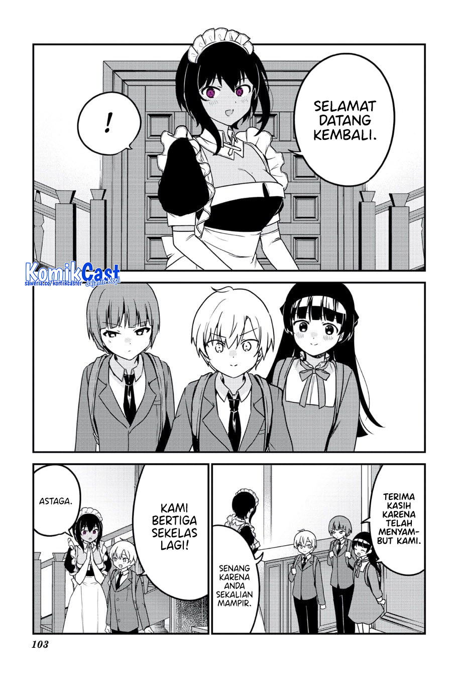 Saikin Yatotta Maid ga Ayashii (My Recently Hired Maid Is Mysterious) (Serialization) Chapter 61 Gambar 12