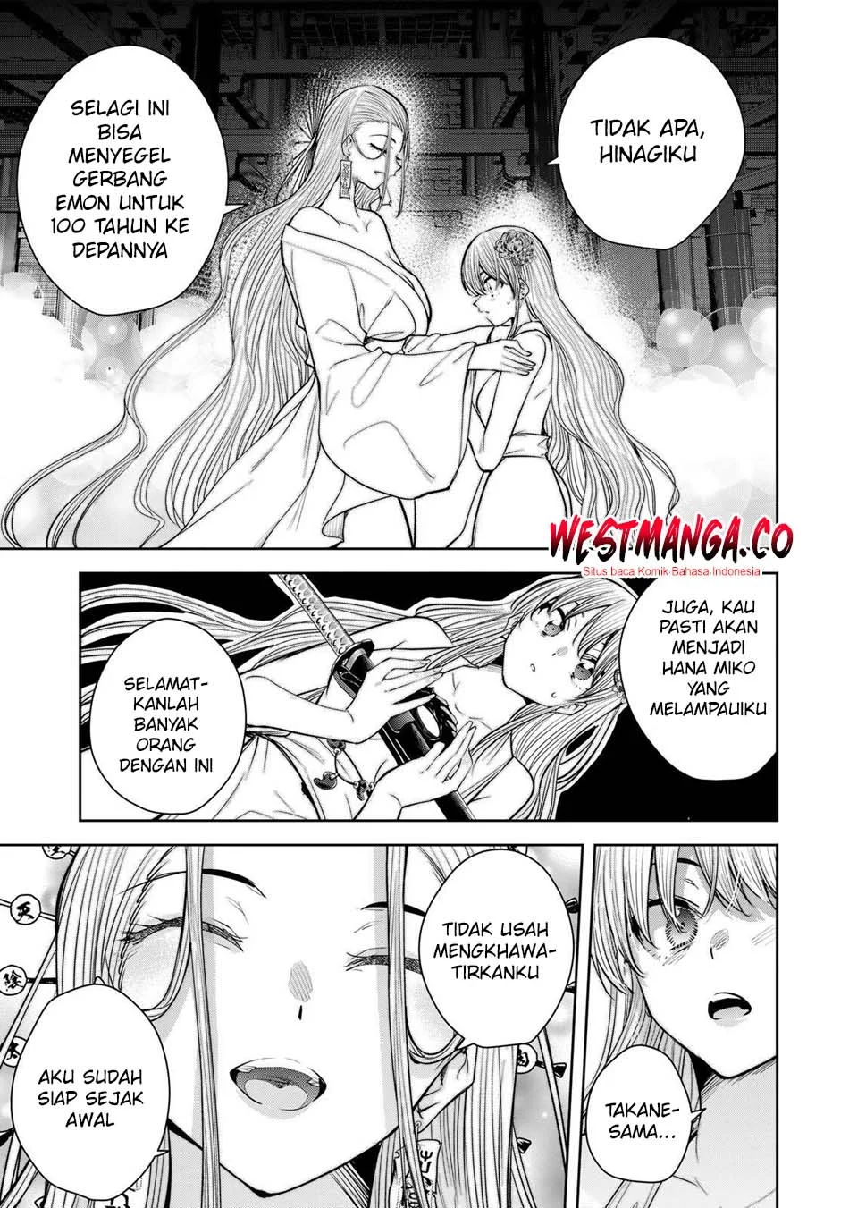 Sakigake no Hana Miko Chapter 77 Gambar 13