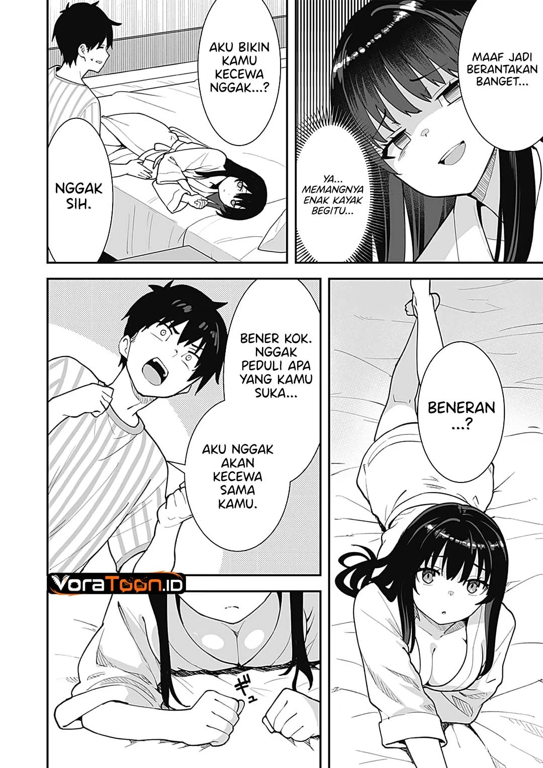 Sasayaki Sasaru Sasaki-san Chapter 4 Gambar 16