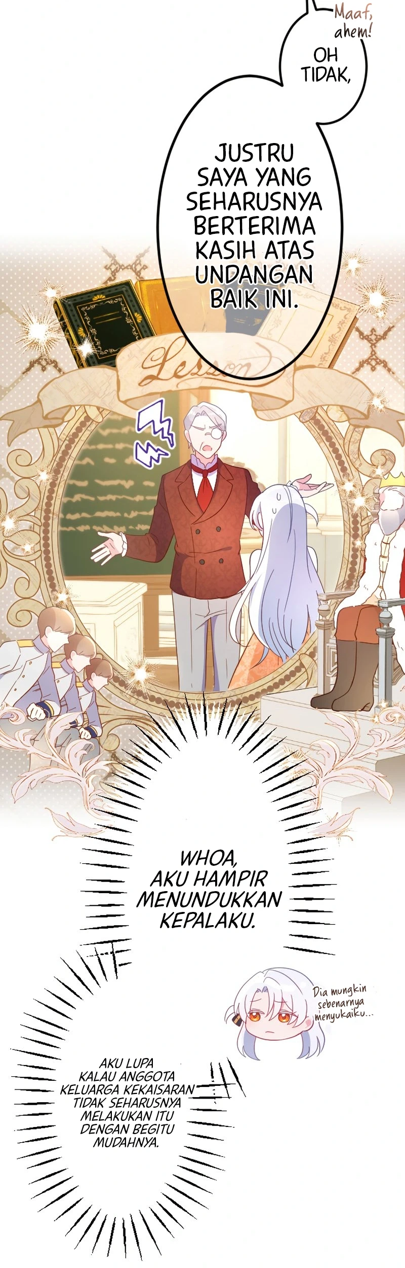 She Was Supposed To Be A Temporary Princess But It Seems She Is Done A Little Too Well Chapter 7 Gambar 32