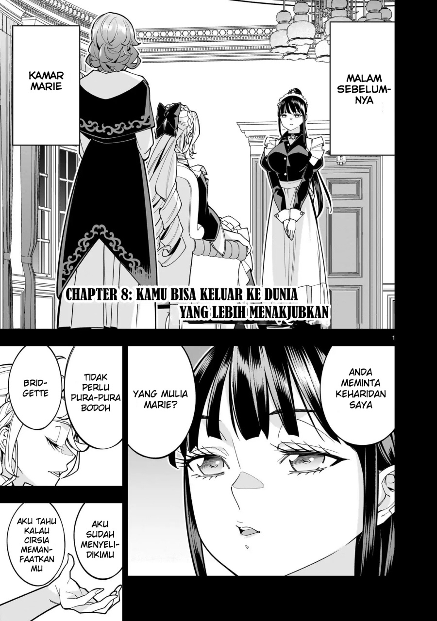 Shi ni Modori Oujo wa Ikinobiru Tameni Yuri Harem wo Tsukuru Koto ni Shita Chapter 8 Gambar 24