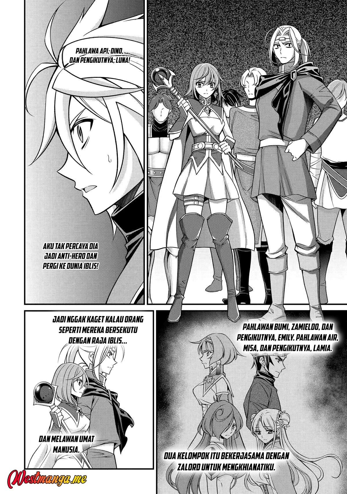 Shikkoku tsukai no saikyo yusha nakama zen’in ni uragira retanode saikyo no mamono Chapter 97 Gambar 20