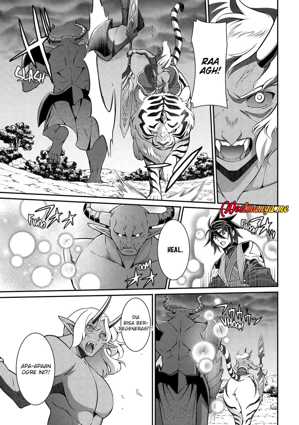 Shikkoku tsukai no saikyo yusha nakama zen’in ni uragira retanode saikyo no mamono Chapter 98 Gambar 19