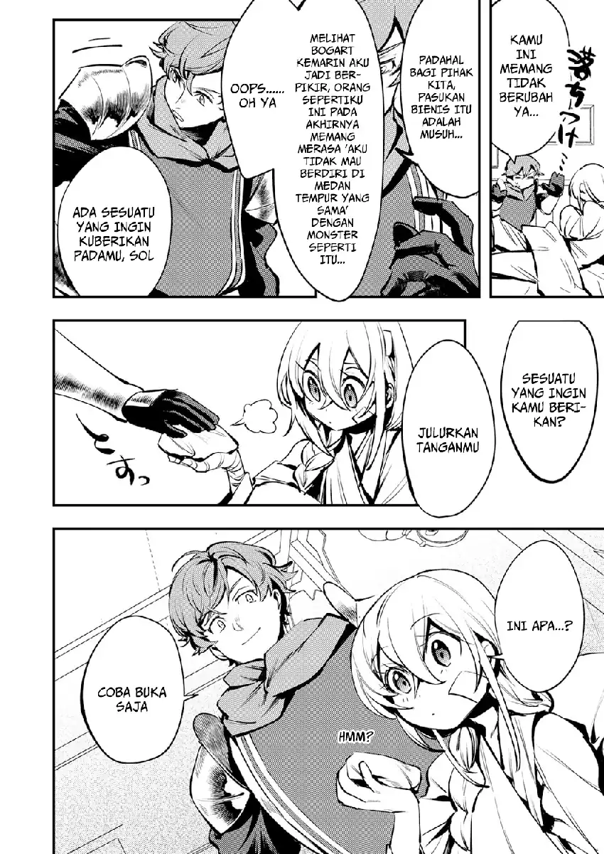 Shura Youjo no Eiyuutan ~Hanpa-sha to Iwa Reta Youhei, Youjo ni Tensei Shite Nariagaru~ Chapter 11 - Halaman 18
